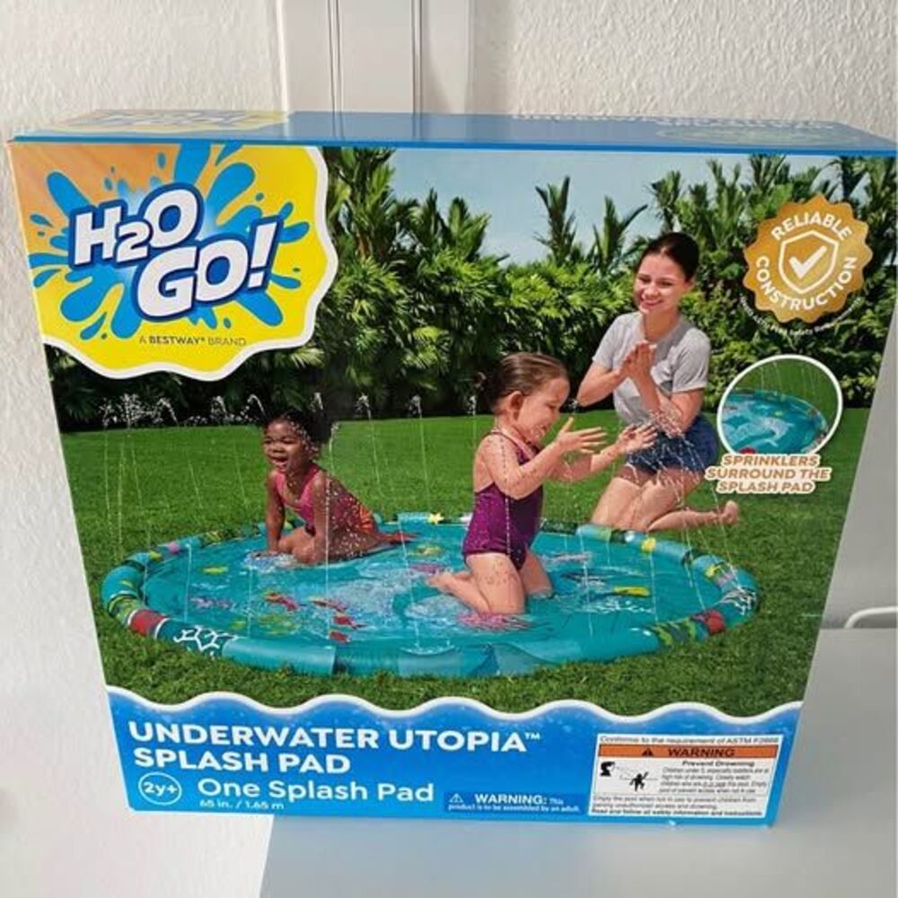 Brand New Underwater Splash Pad Outdoor Games Fun